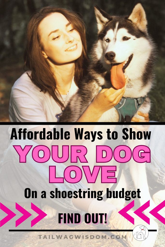 a husky dog loves that his dog mom knows how to spoil your dog