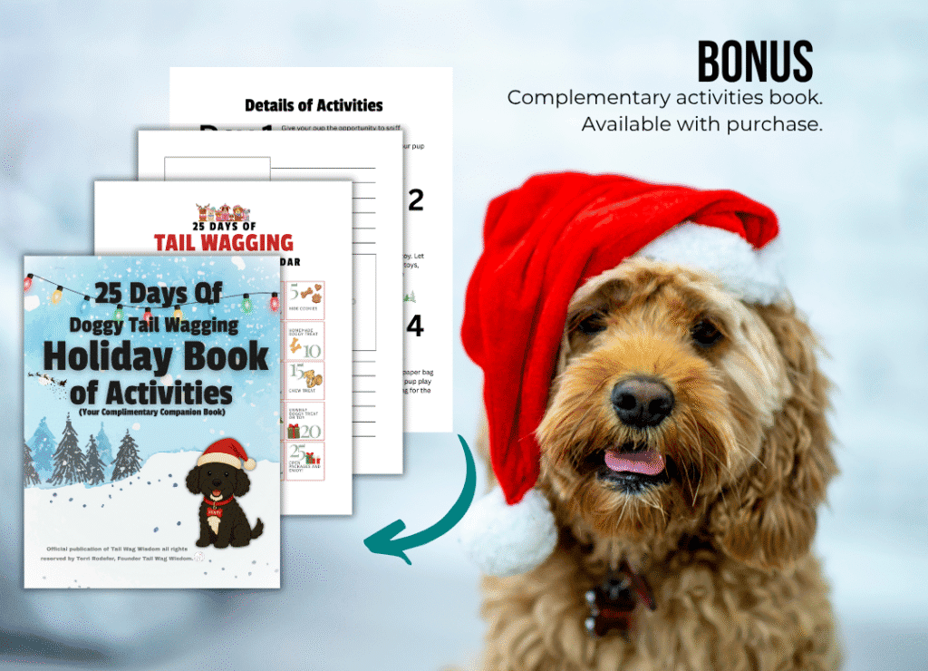 Comp book with purchase of this dog holiday ebook