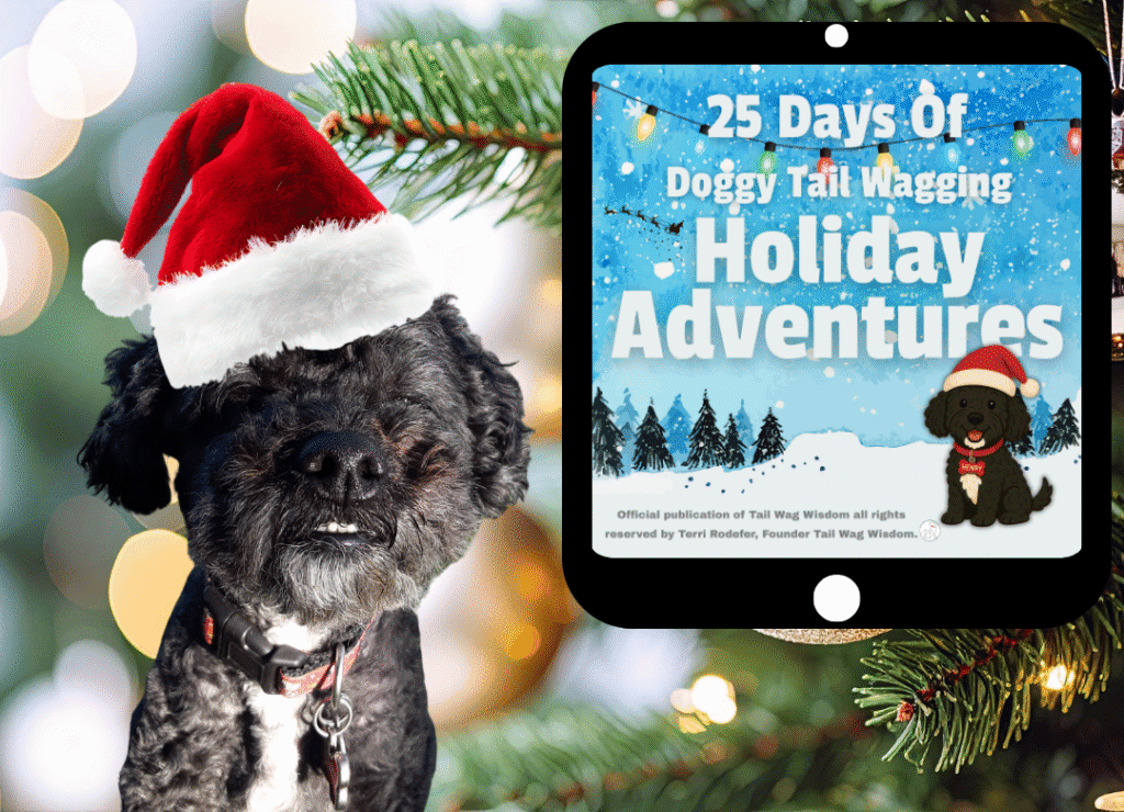 dogs in holiday traditions can include this fun and funny dog advent calendar ebook