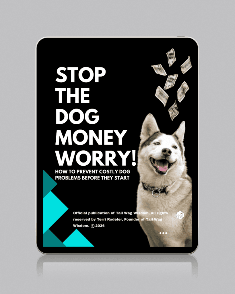The cover of the book Stop The Dog Money Worry