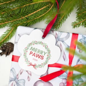 Paw Metal Ornament